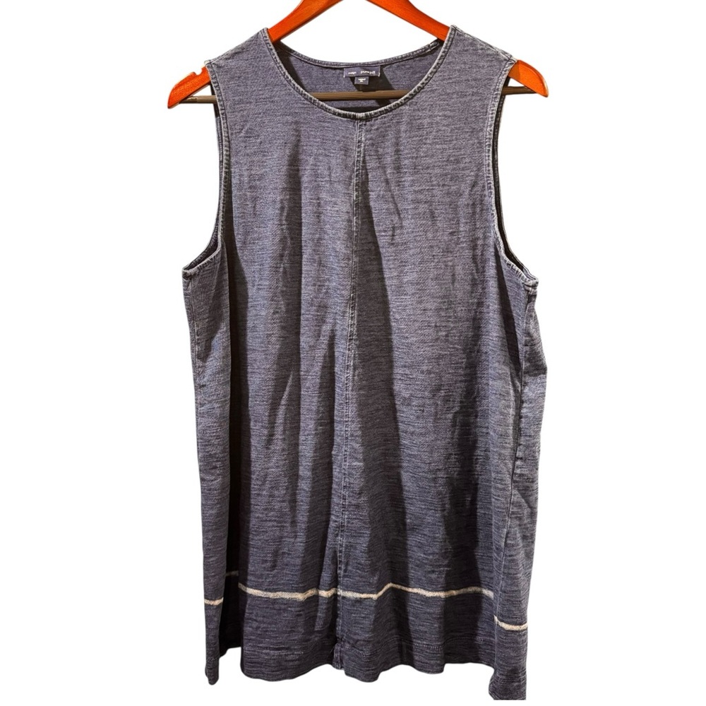 Indigo Pure Jill Sleeveless Tunic Tank XL